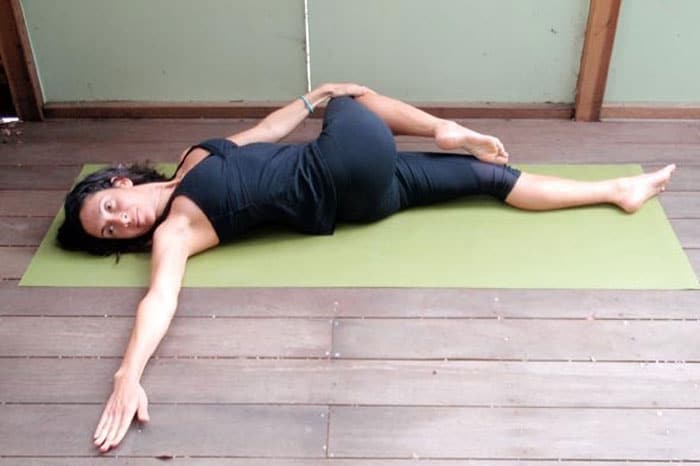 yoga poses for sciatica
 Single Knee Twist