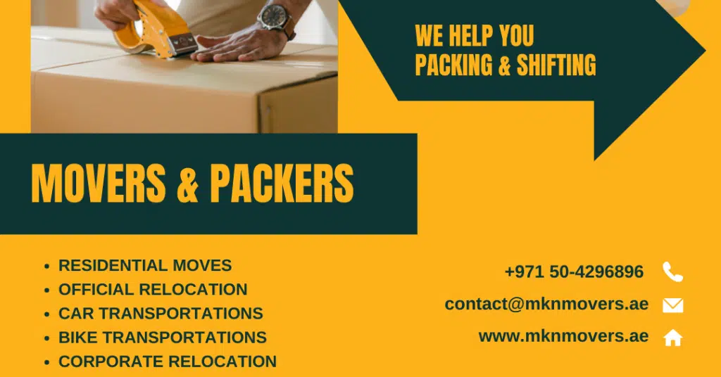 MKN villa movers in dubai